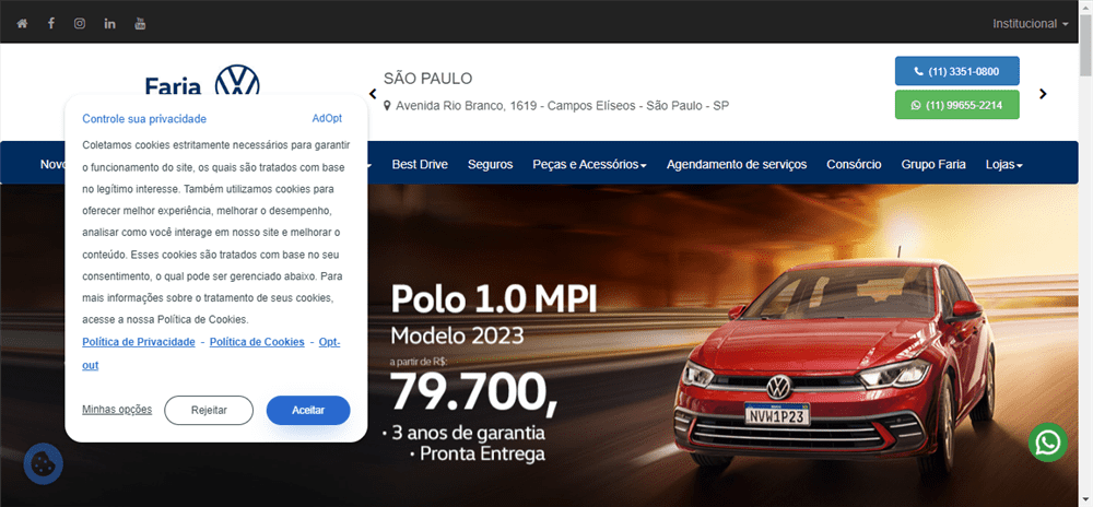 A loja Faria VW é confável? ✔️ Tudo sobre a Loja Faria VW!