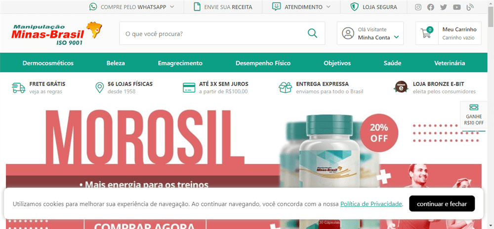 A loja Farmácia de Manipulação Minas-Brasil é confável? ✔️ Tudo sobre a Loja Farmácia de Manipulação Minas-Brasil!