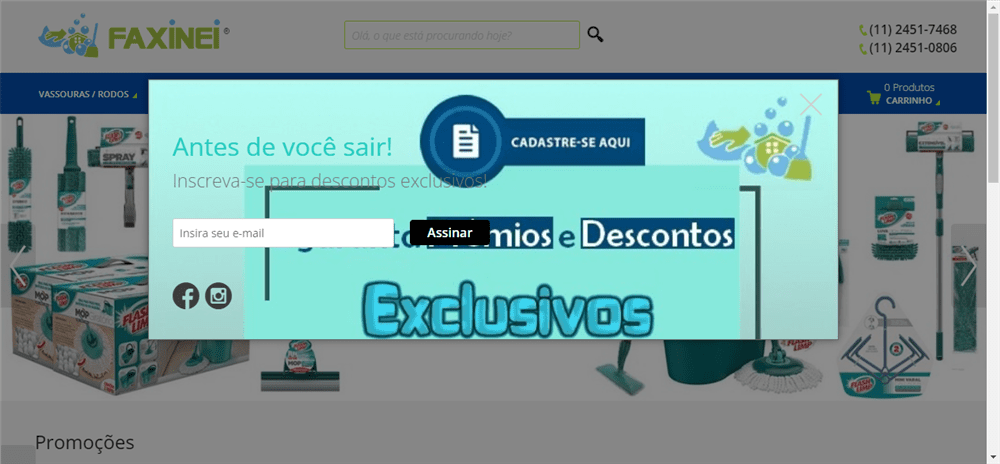 A loja Faxinei é confável? ✔️ Tudo sobre a Loja Faxinei!