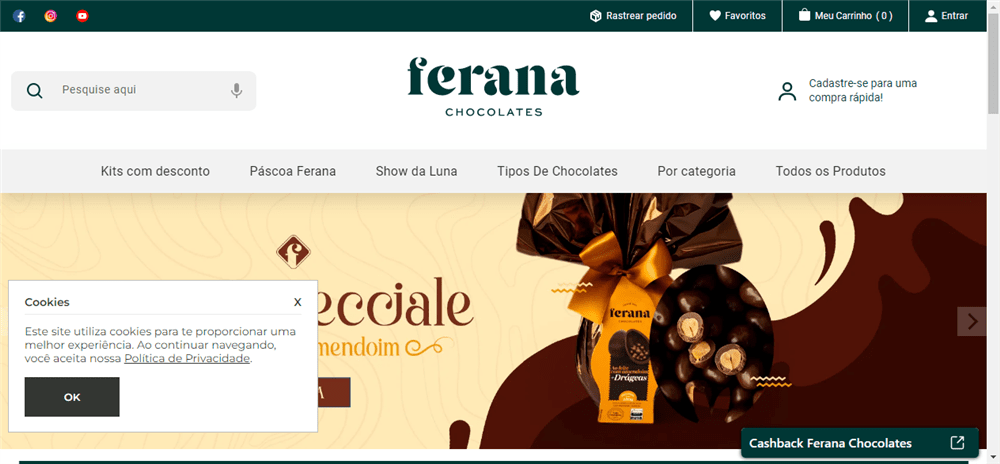 A loja Ferana Chocolates é confável? ✔️ Tudo sobre a Loja Ferana Chocolates!