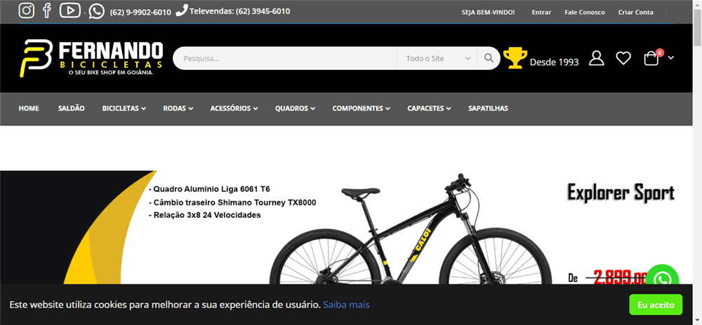 A loja Fernando Bicicletas é confável? ✔️ Tudo sobre a Loja Fernando Bicicletas!