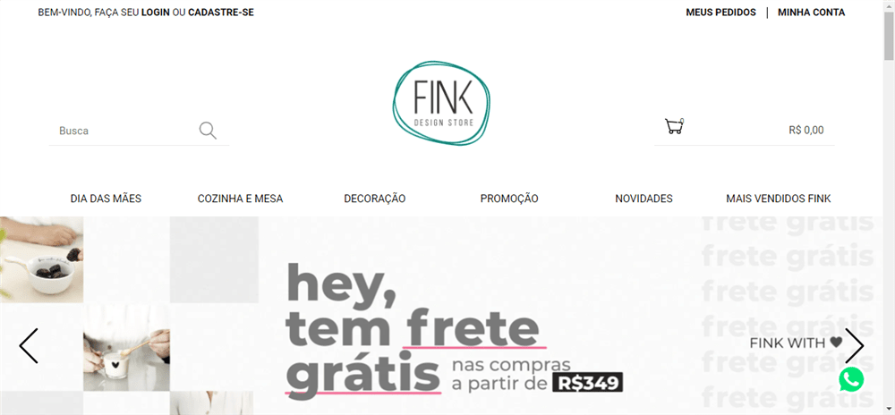 A loja Fink Design Store é confável? ✔️ Tudo sobre a Loja Fink Design Store!