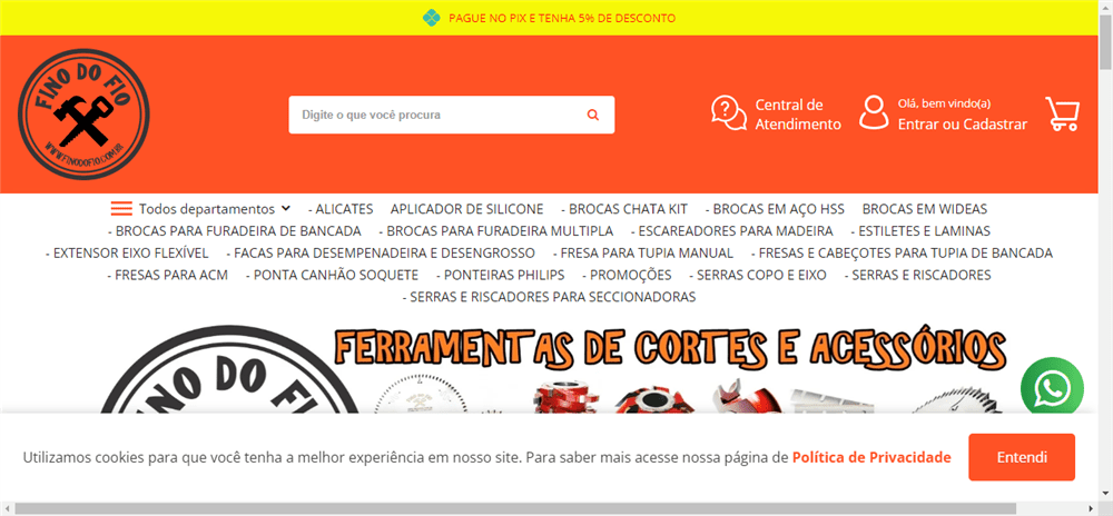 A loja Fino do Fio Ferramentas de Cortes e Acessórios é confável? ✔️ Tudo sobre a Loja Fino do Fio Ferramentas de Cortes e Acessórios!