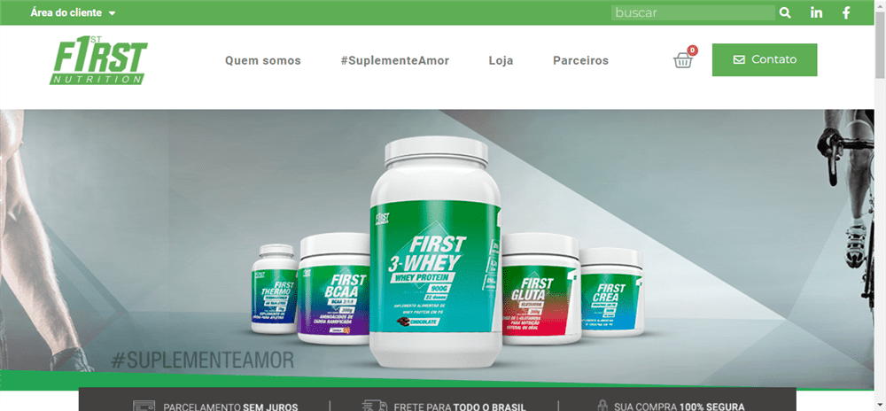 A loja First Nutrition – Suplementos para Sua Saúde é confável? ✔️ Tudo sobre a Loja First Nutrition – Suplementos para Sua Saúde!