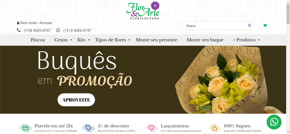 A loja Floricultura Flor e Arte é confável? ✔️ Tudo sobre a Loja Floricultura Flor e Arte!