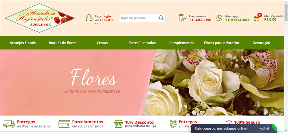 A loja Floricultura Higienópolis é confável? ✔️ Tudo sobre a Loja Floricultura Higienópolis!