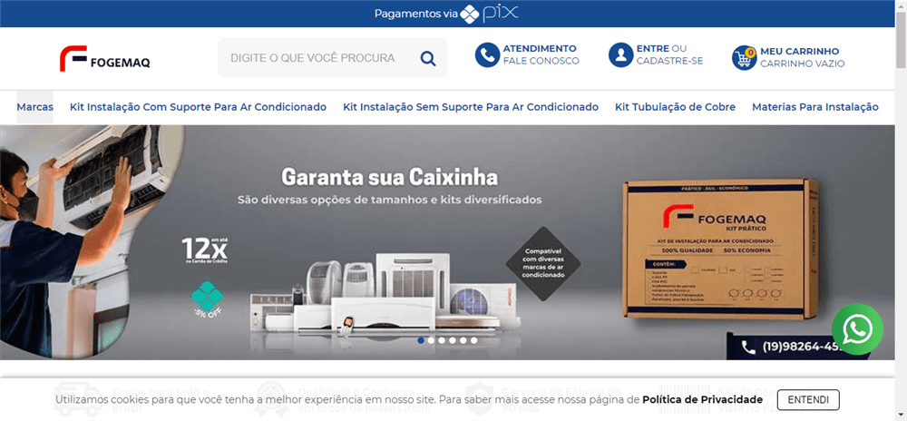 A loja Fogemaq Refrigeração é confável? ✔️ Tudo sobre a Loja Fogemaq Refrigeração!