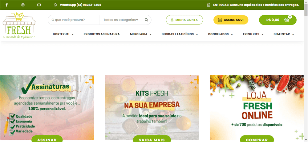 A loja Fresh Orgânicos é confável? ✔️ Tudo sobre a Loja Fresh Orgânicos!