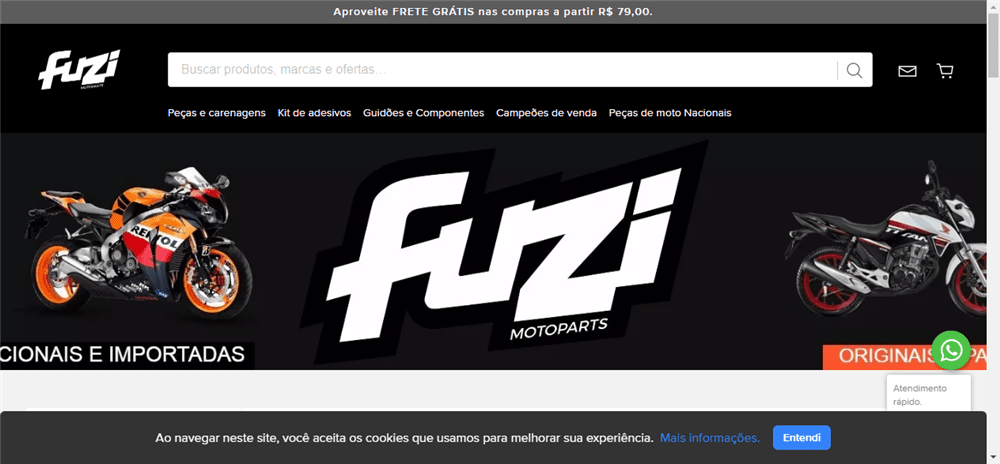 A loja Fuzi Moto Peças é confável? ✔️ Tudo sobre a Loja Fuzi Moto Peças!