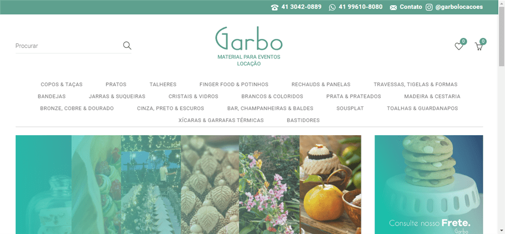 A loja Garbo Locações – Material para Eventos é confável? ✔️ Tudo sobre a Loja Garbo Locações – Material para Eventos!