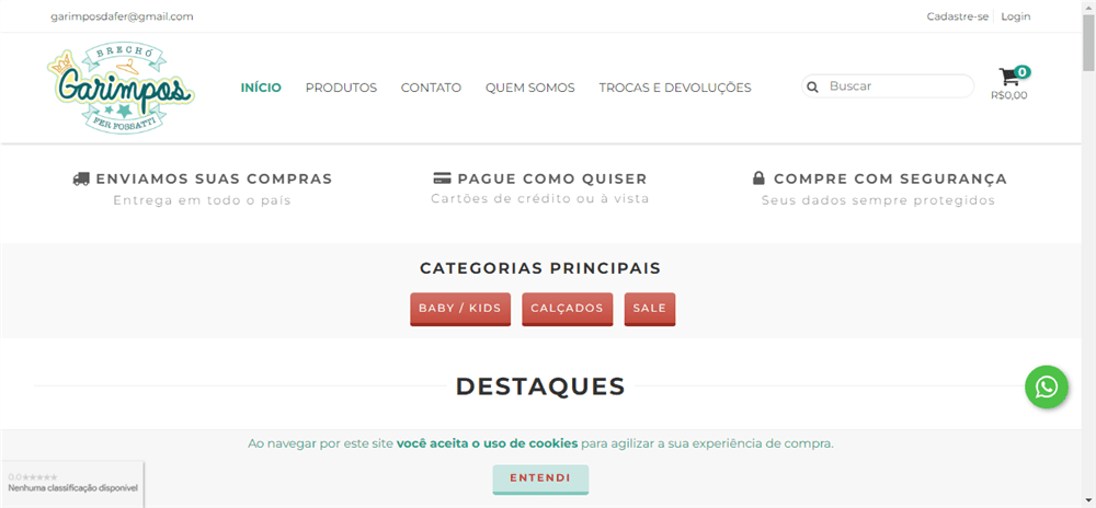 A loja Garimpos da Fer Fossatti é confável? ✔️ Tudo sobre a Loja Garimpos da Fer Fossatti!