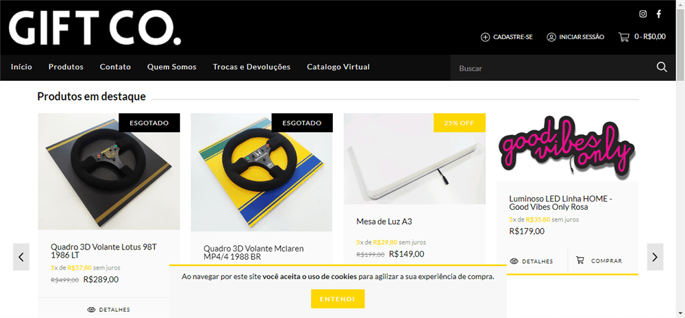 A loja Gift Co. é confável? ✔️ Tudo sobre a Loja Gift Co.!