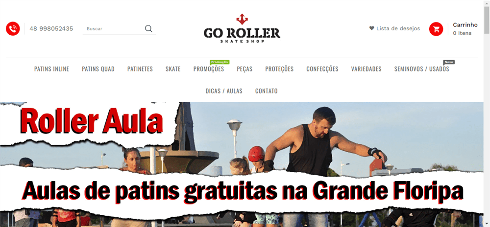 A loja Go Roller Skate Shop é confável? ✔️ Tudo sobre a Loja Go Roller Skate Shop!