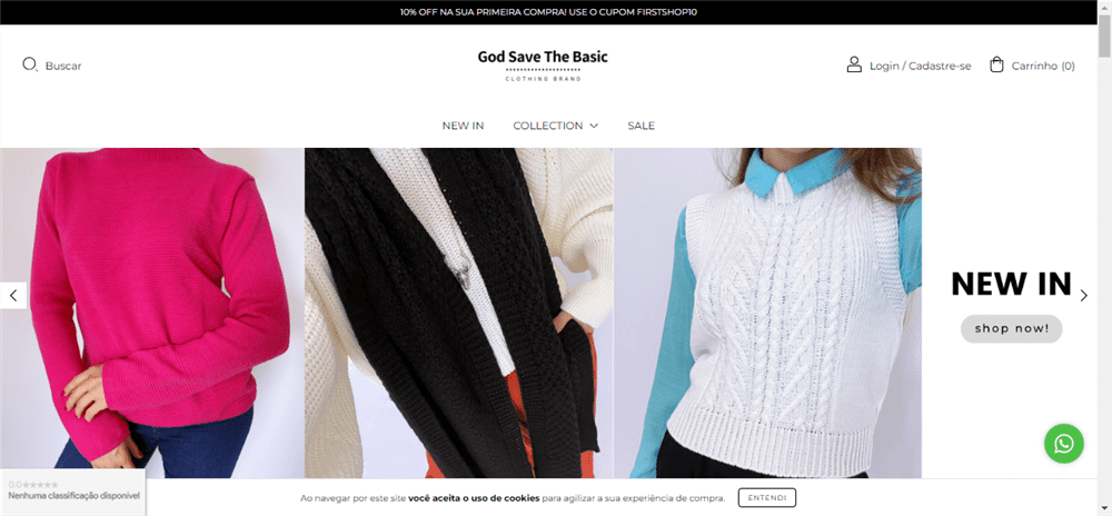 A loja God Save The Basic é confável? ✔️ Tudo sobre a Loja God Save The Basic!
