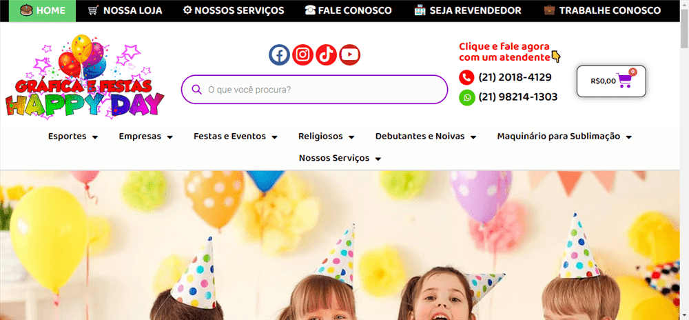 A loja Gráfica e Festas Happy Day &#8211 é confável? ✔️ Tudo sobre a Loja Gráfica e Festas Happy Day &#8211!