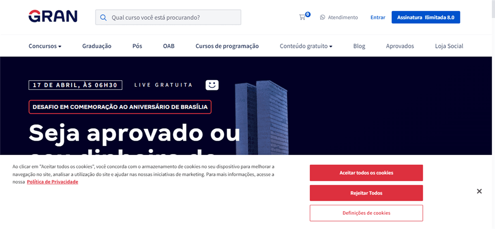 A loja Gran Cursos Online é confável? ✔️ Tudo sobre a Loja Gran Cursos Online!