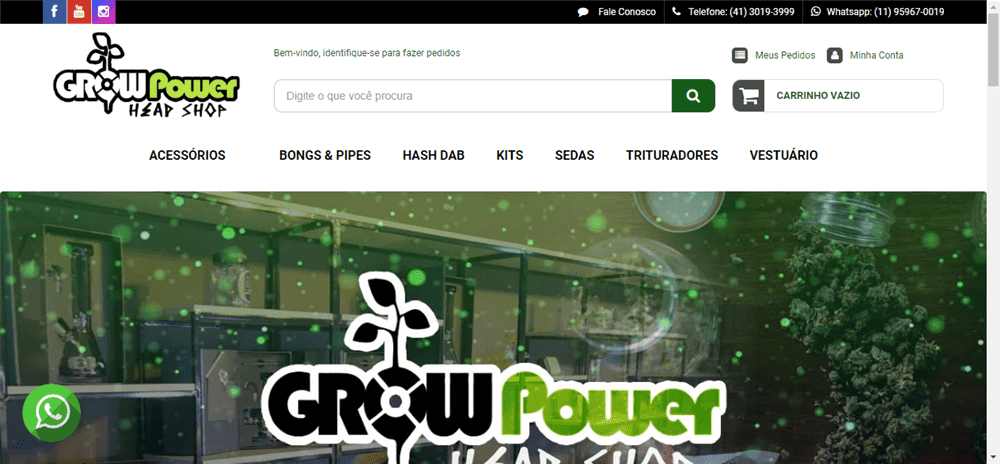 A loja Grow Power Head Shop é confável? ✔️ Tudo sobre a Loja Grow Power Head Shop!