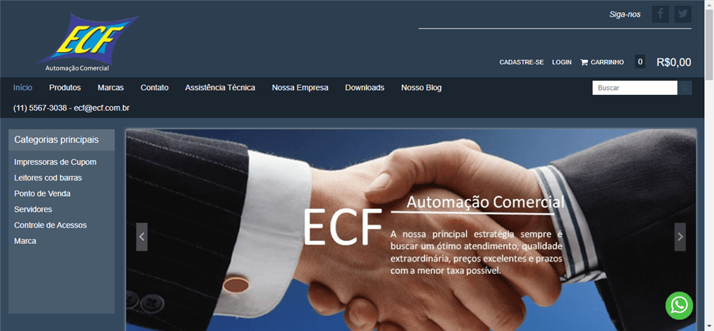A loja Grupo Ecf Automação Comercial é confável? ✔️ Tudo sobre a Loja Grupo Ecf Automação Comercial!