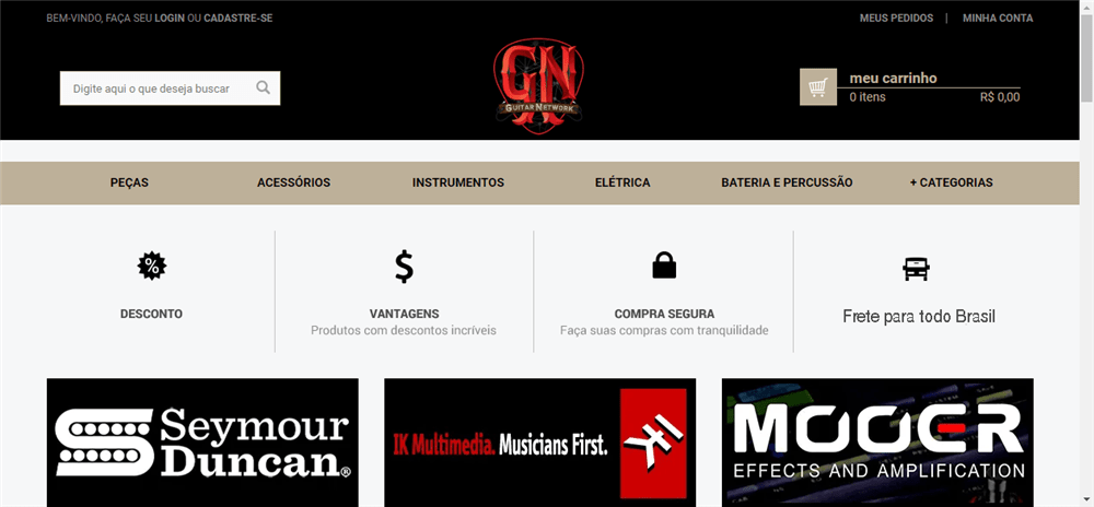 A loja Guitar Network Custom Guitar Parts é confável? ✔️ Tudo sobre a Loja Guitar Network Custom Guitar Parts!