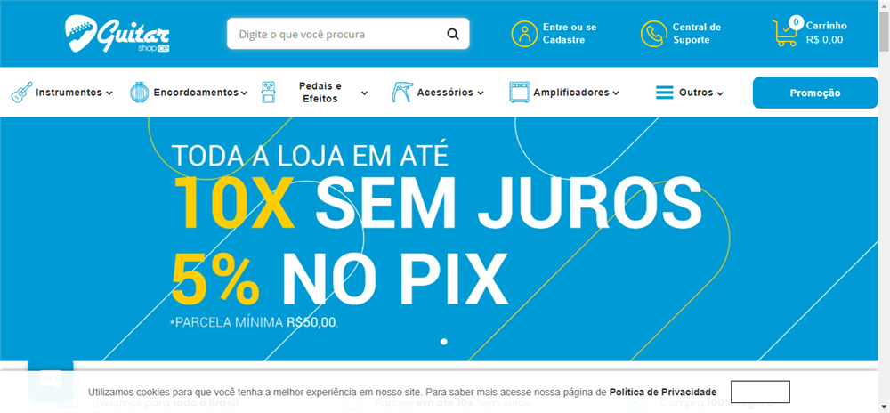 A loja Guitar Shop CE é confável? ✔️ Tudo sobre a Loja Guitar Shop CE!