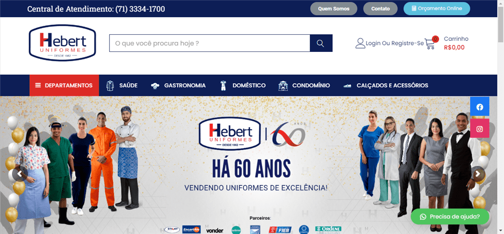 A loja Hebert Uniformes é confável? ✔️ Tudo sobre a Loja Hebert Uniformes!