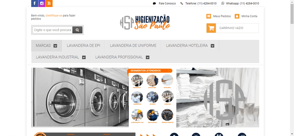 A loja Higienização São Paulo Lavanderia Industrial é confável? ✔️ Tudo sobre a Loja Higienização São Paulo Lavanderia Industrial!