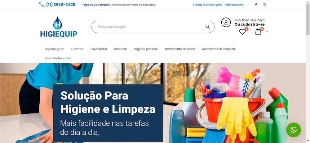 A loja Higiequip Soluções em Higiene Limpeza é confável? ✔️ Tudo sobre a Loja Higiequip Soluções em Higiene Limpeza!