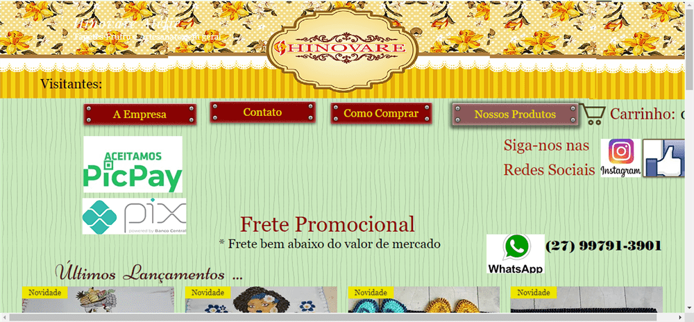 A loja Hinovareatelie é confável? ✔️ Tudo sobre a Loja Hinovareatelie!