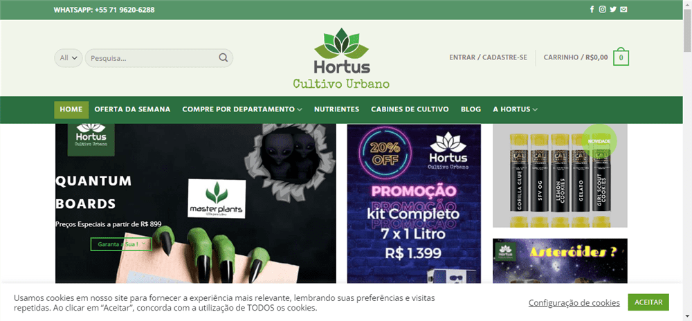 A loja Hortus Cultivo Urbano é confável? ✔️ Tudo sobre a Loja Hortus Cultivo Urbano!