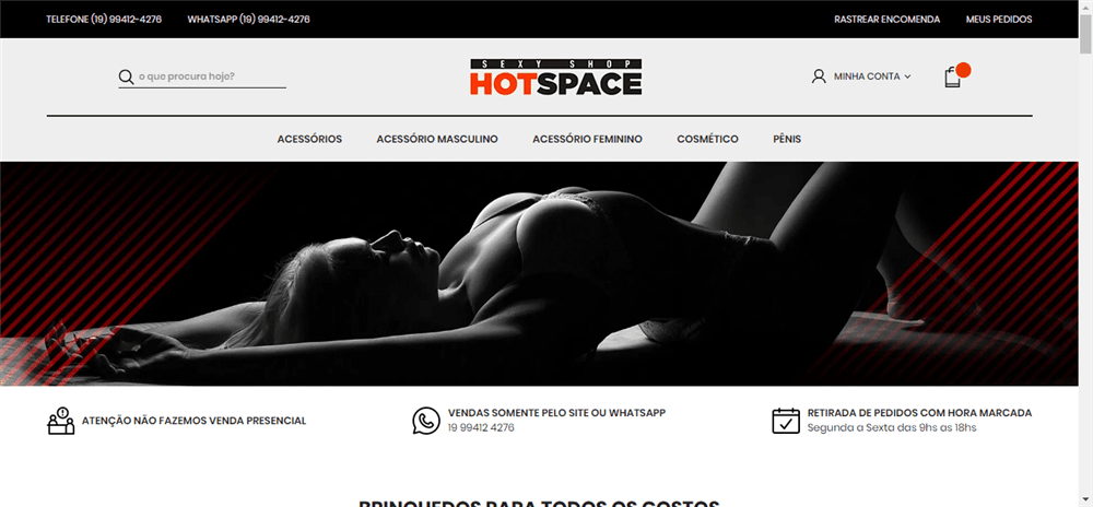 A loja Hotspace Sexyshop Indaiatuba é confável? ✔️ Tudo sobre a Loja Hotspace Sexyshop Indaiatuba!