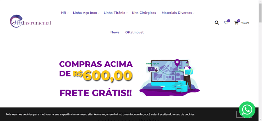 A loja HR Instrumental Cirúrgico Oftalmológico é confável? ✔️ Tudo sobre a Loja HR Instrumental Cirúrgico Oftalmológico!