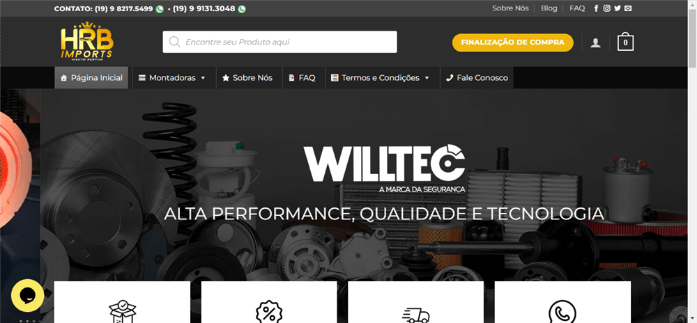 A loja HRB Imports Auto Parts é confável? ✔️ Tudo sobre a Loja HRB Imports Auto Parts!