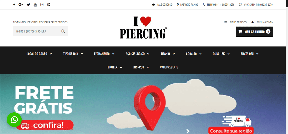 A loja I Love Piercing é confável? ✔️ Tudo sobre a Loja I Love Piercing!