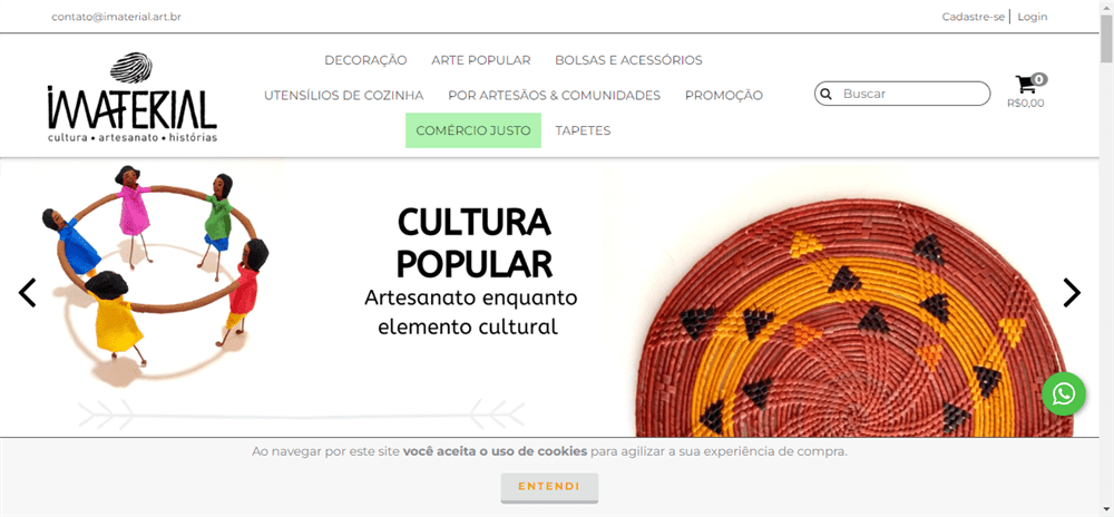 A loja Imaterial Artesanato Brasileiro é confável? ✔️ Tudo sobre a Loja Imaterial Artesanato Brasileiro!