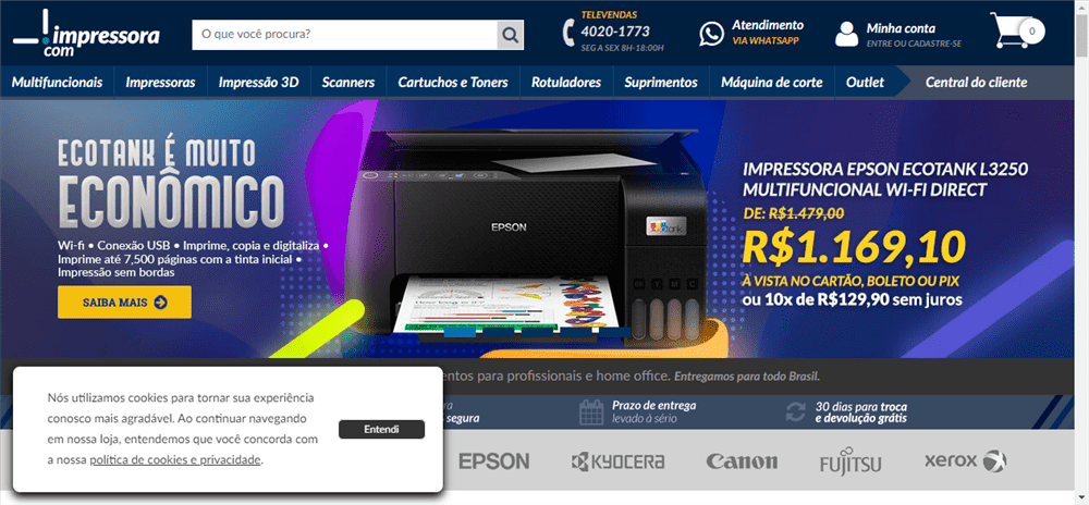 A loja Impressora, Cartucho e Toner é Aqui é confável? ✔️ Tudo sobre a Loja Impressora, Cartucho e Toner é Aqui!