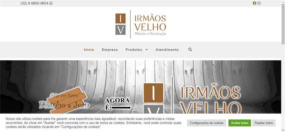 A loja Irmãos Velho – Móveis e Decoração é confável? ✔️ Tudo sobre a Loja Irmãos Velho – Móveis e Decoração!