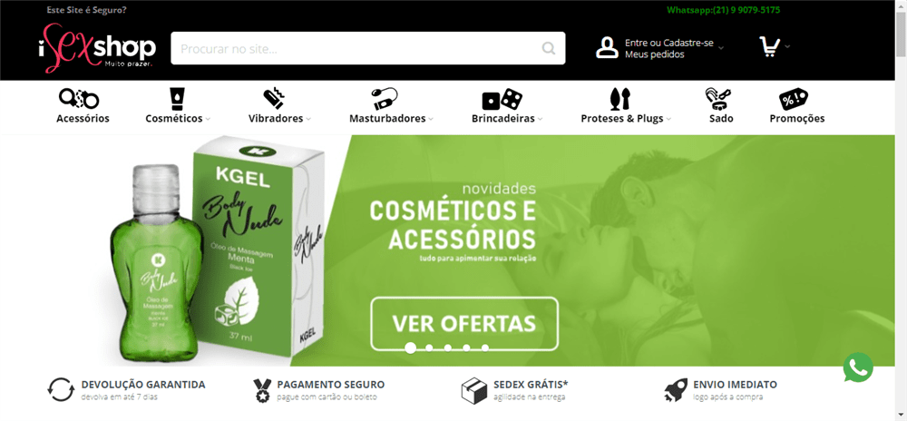 A loja IsexShop é confável? ✔️ Tudo sobre a Loja IsexShop!