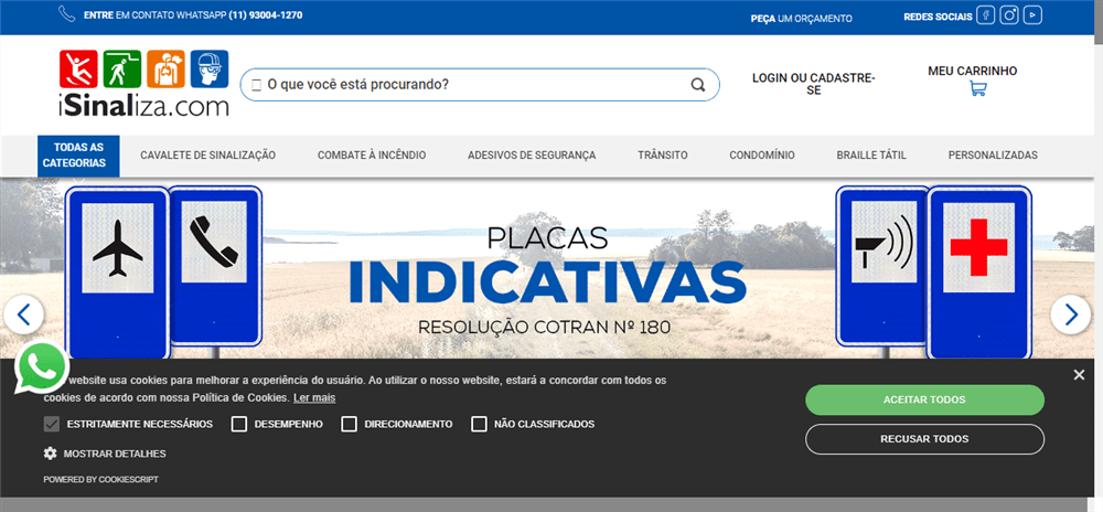 A loja ISinaliza.com é confável? ✔️ Tudo sobre a Loja ISinaliza.com!