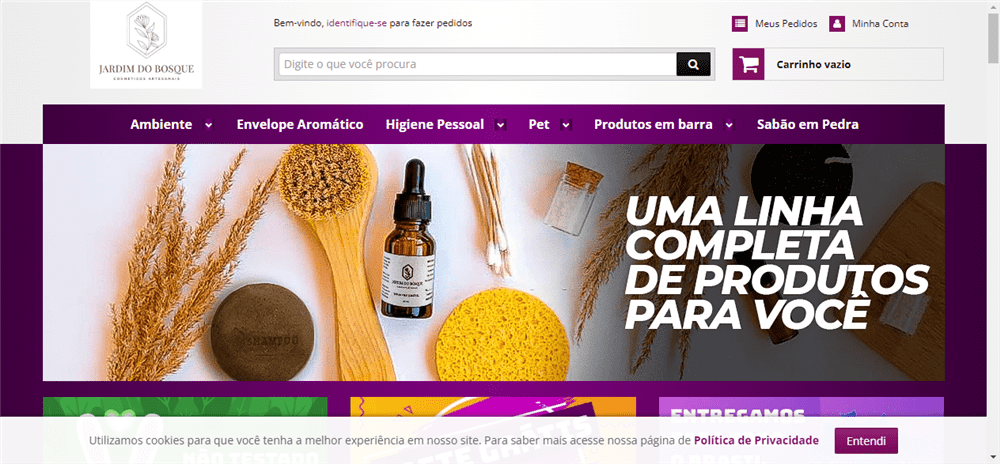 A loja Jardim do Bosque Cosméticos Artesanais é confável? ✔️ Tudo sobre a Loja Jardim do Bosque Cosméticos Artesanais!