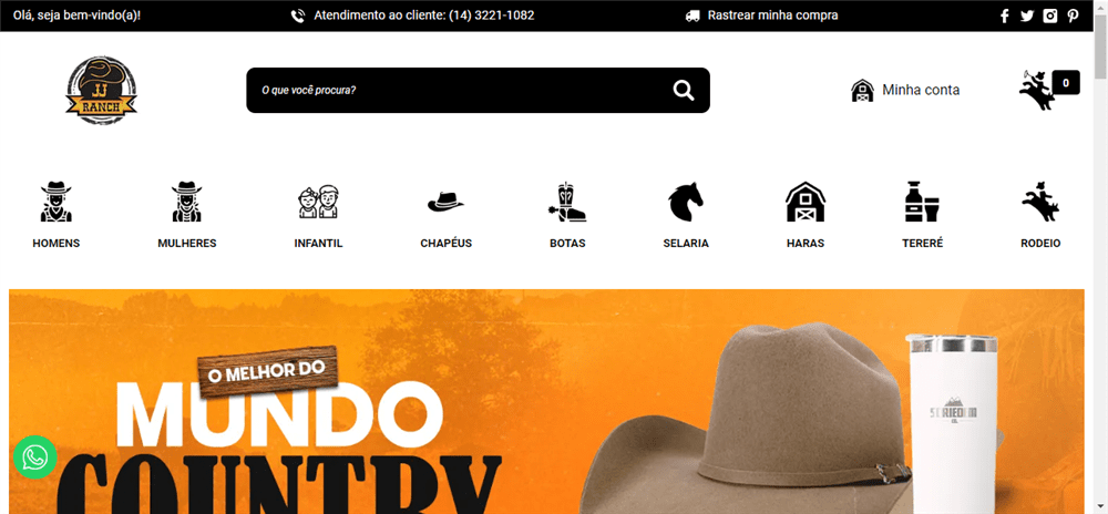 A loja Jj Ranch Sua Loja Moda Country é confável? ✔️ Tudo sobre a Loja Jj Ranch Sua Loja Moda Country!