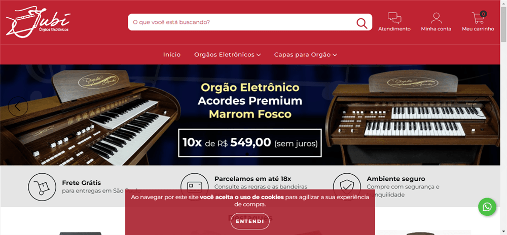 A loja Jubi Orgãos Eletrônicos é confável? ✔️ Tudo sobre a Loja Jubi Orgãos Eletrônicos!