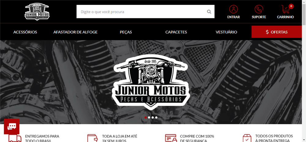 A loja Junior Motos, Peças e Acessórios é confável? ✔️ Tudo sobre a Loja Junior Motos, Peças e Acessórios!