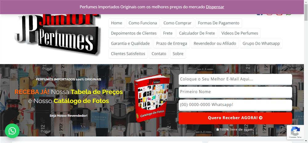 A loja Juniorperfumes é confável? ✔️ Tudo sobre a Loja Juniorperfumes!