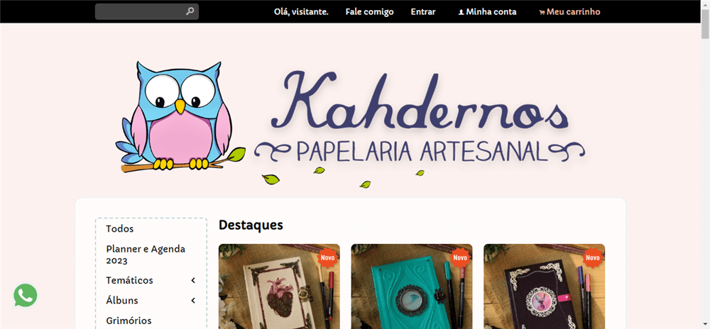 A loja Kahdernos Papelaria Artesanal é confável? ✔️ Tudo sobre a Loja Kahdernos Papelaria Artesanal!