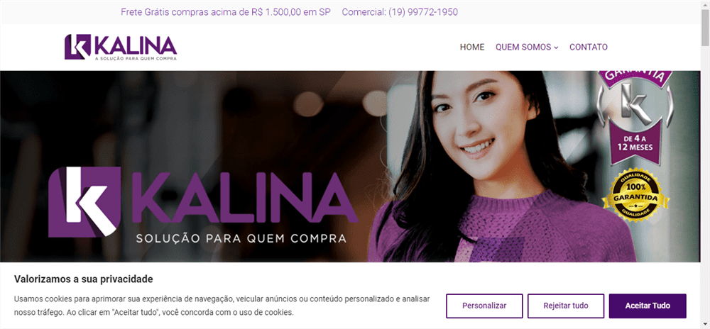 A loja Kalina Comércio é confável? ✔️ Tudo sobre a Loja Kalina Comércio!