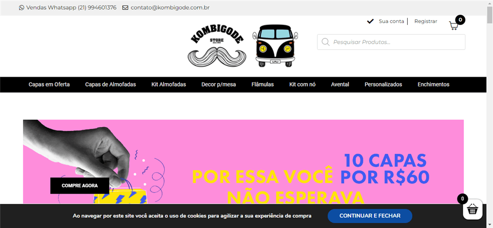 A loja Kombigode Store é confável? ✔️ Tudo sobre a Loja Kombigode Store!