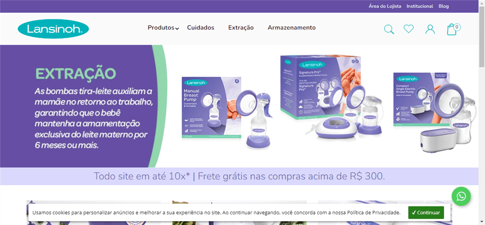 A loja Lansinoh®️ Apoiando a Amamentação. LansinohBrasil.com é confável? ✔️ Tudo sobre a Loja Lansinoh®️ Apoiando a Amamentação. LansinohBrasil.com!