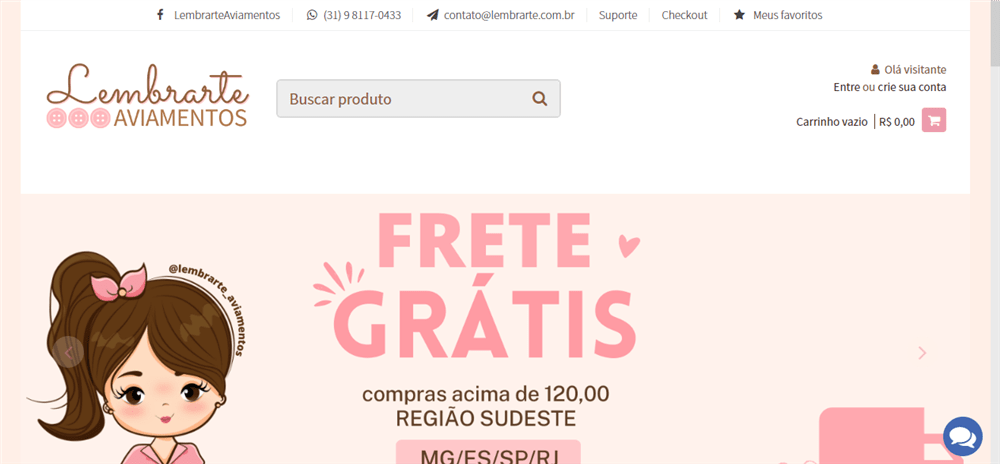 A loja Lembrarte Aviamentos é confável? ✔️ Tudo sobre a Loja Lembrarte Aviamentos!