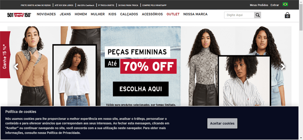 A loja Levi's® é confável? ✔️ Tudo sobre a Loja Levi's®!