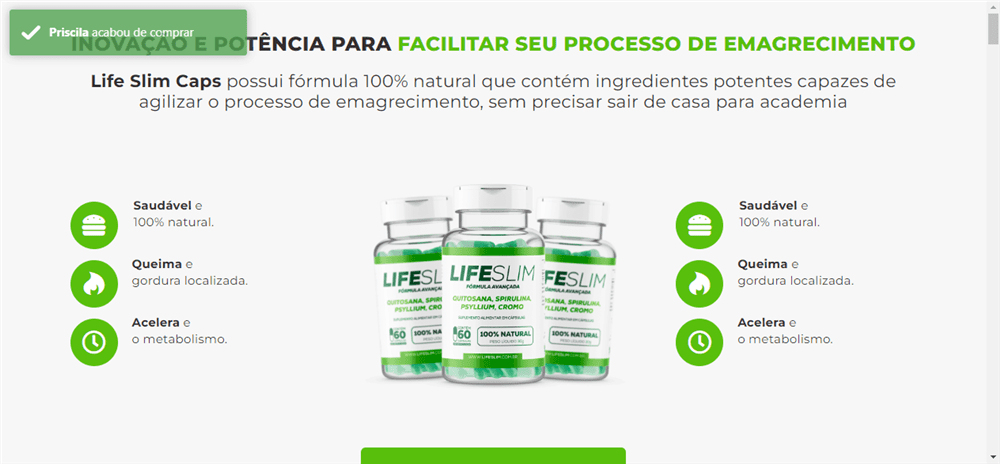 A loja Life Slim Caps &#8211 é confável? ✔️ Tudo sobre a Loja Life Slim Caps &#8211!